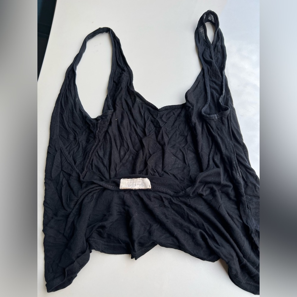 black camisole